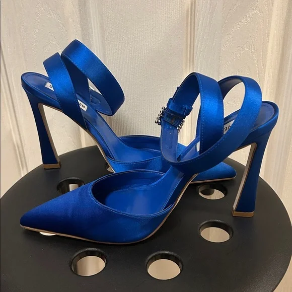 Steve Madden Satin Heels Size 8 - Picture 8 of 9